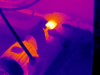 Termografia motor electrico